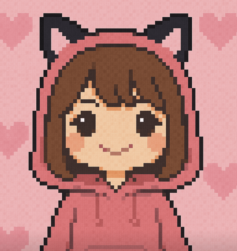 챗GPT 픽셀 캐릭터