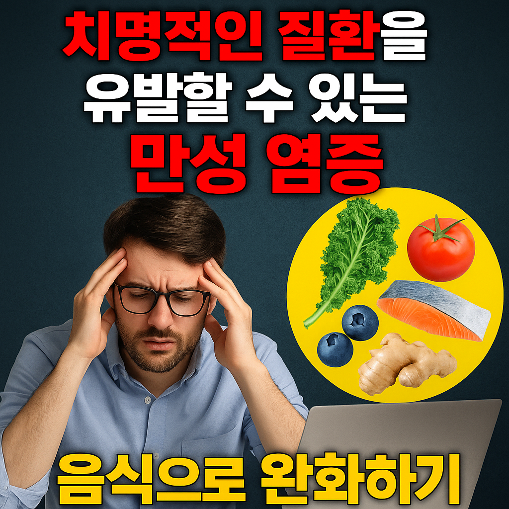 만성염증 위험 음식으로 조절하기