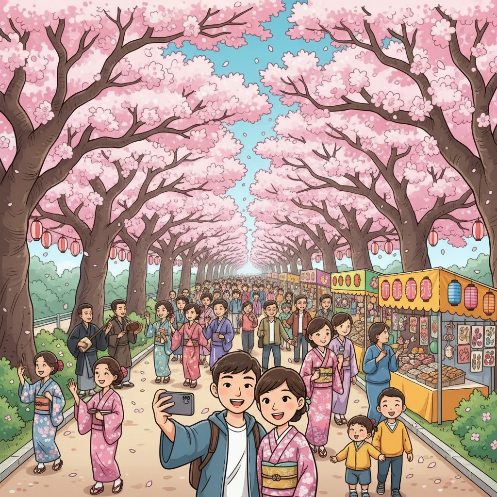 삼락생태공원 벚꽃 주차 안내와 인파 ..
