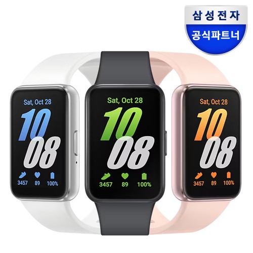 삼성전자 갤럭시 핏3 스마트 밴드 워치 SM-R390 수면 측정 운동용 삼성파트너 쇼마젠시