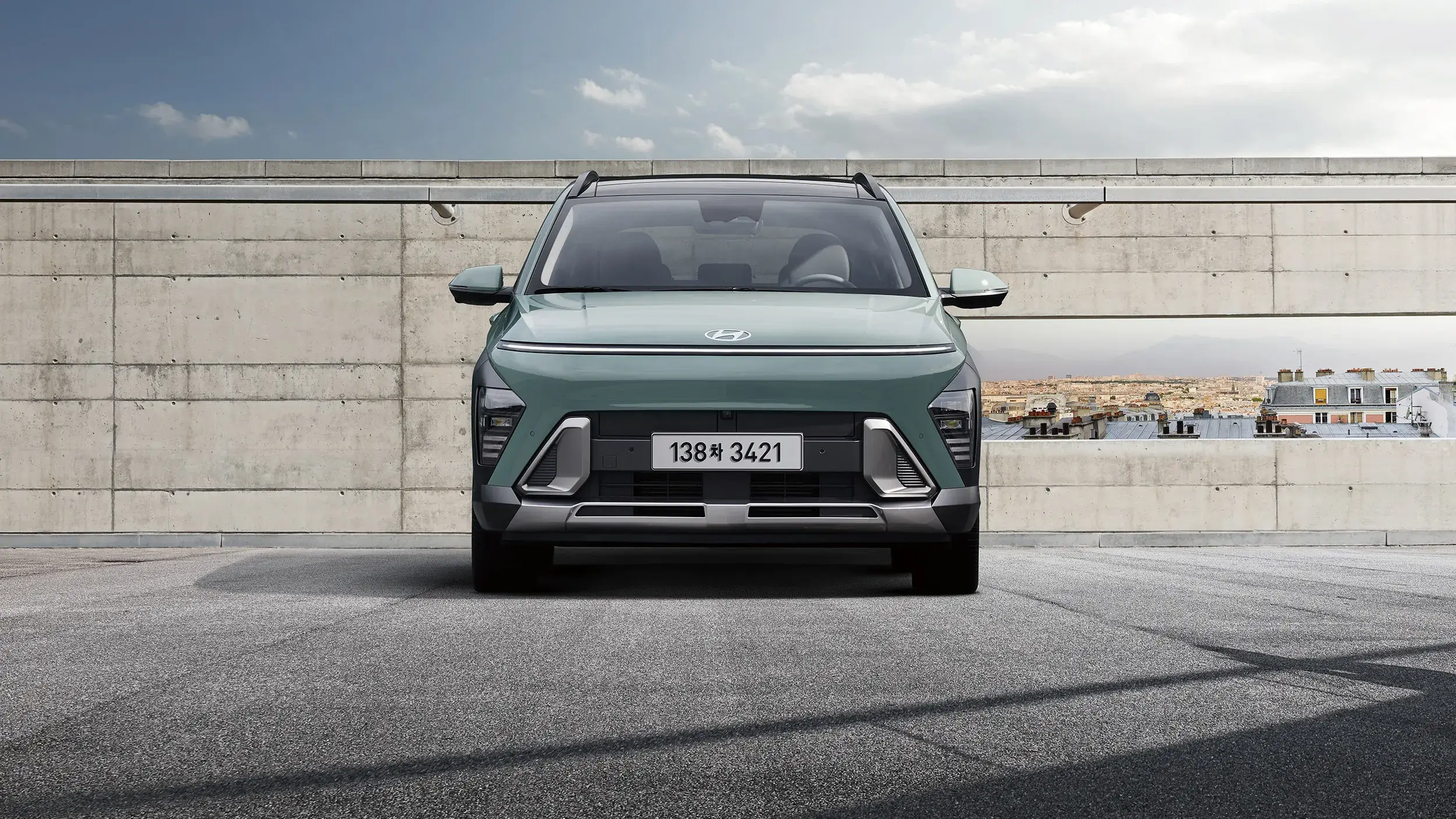 현대 코나 하이브리드 외형 이미지 전면