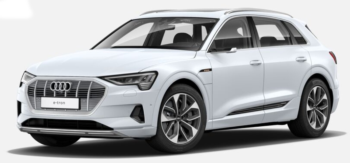 아우디 e-tron 색상코드 Glacier White Metallic ( 색상코드 :  LS9R)