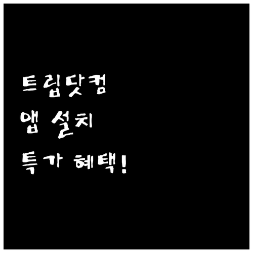 트립닷컴 앱 설치 방법과 전용 특가 ..