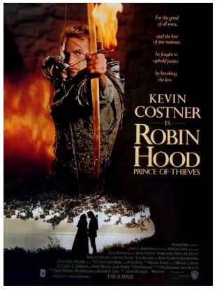 로빈 후드의 활약과 로맨스를 담은 영화 <의적 로빈 후드>.