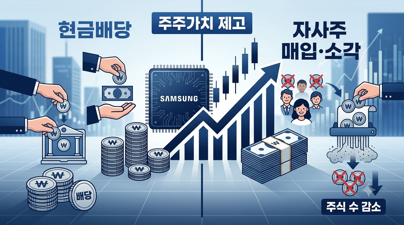 주주가치제고-현금배당 자사주 매입소각