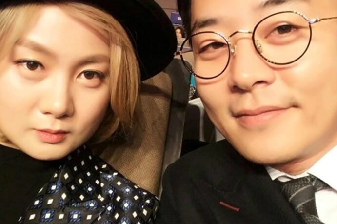 김준호 박나래 다정하게 찍은 사진