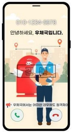 우체국 발신자 표시 서비스