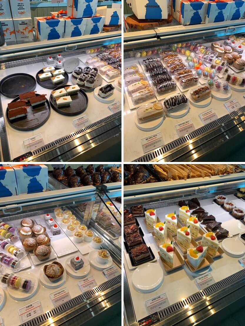 케이크 종류 및 가격