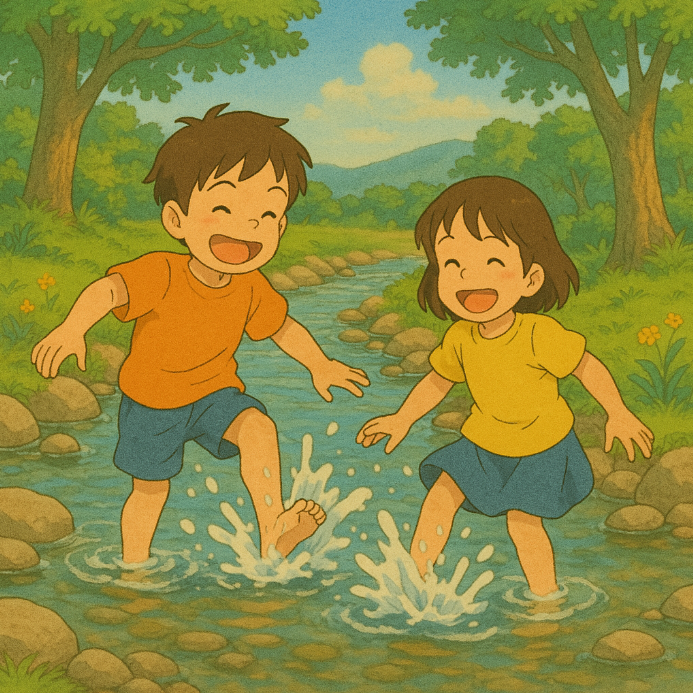 지브리 스타일 프사