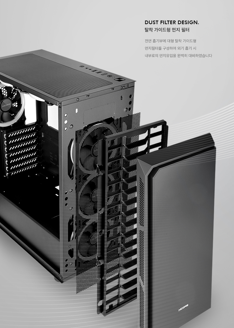 ABKO NCORE Edge Tempered Glass Spectrum SL