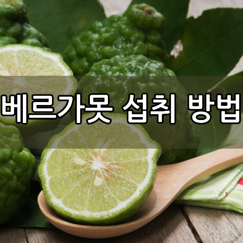 베르가못 섭취 방법