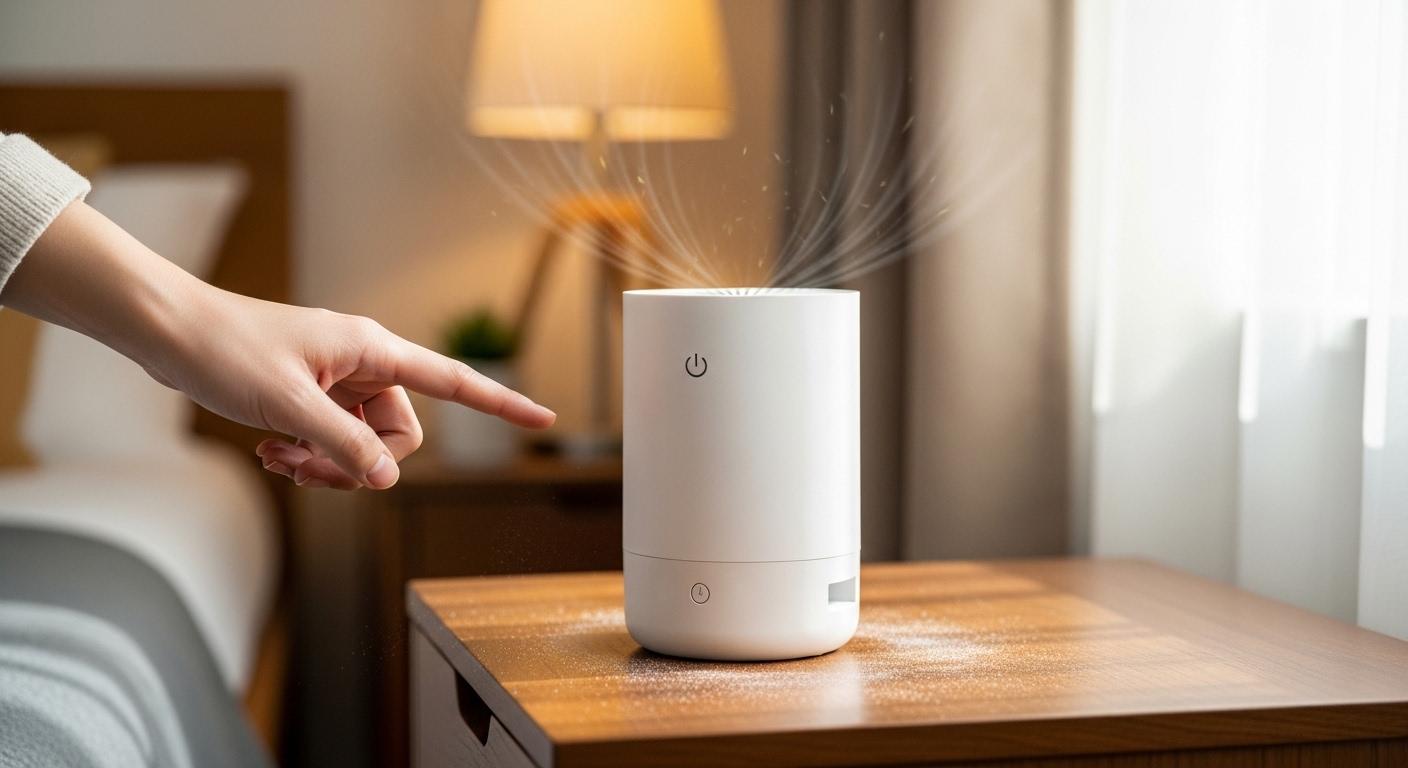 털날림 소형 공기청정기 1달 사용 후기