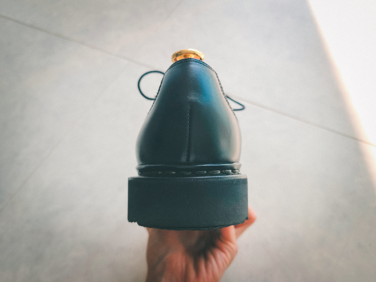 꽤 높은 고무 아웃솔