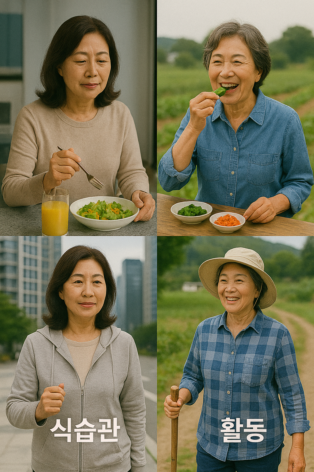 서울, 지방 여성 차이