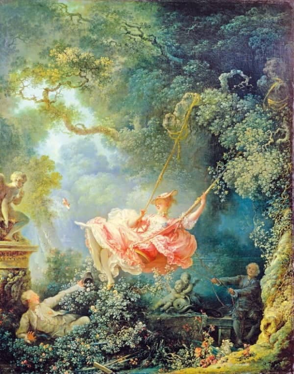 로코코 예술의 대표적인 작품과 예술가들