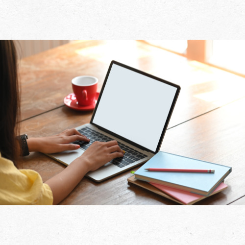 카페 내 개인 프린터 사용 금지 안내문