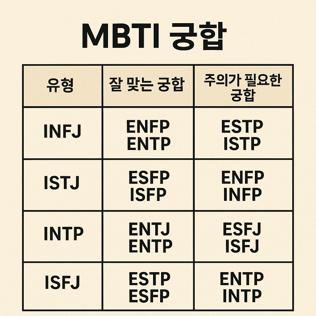 mbti 궁합