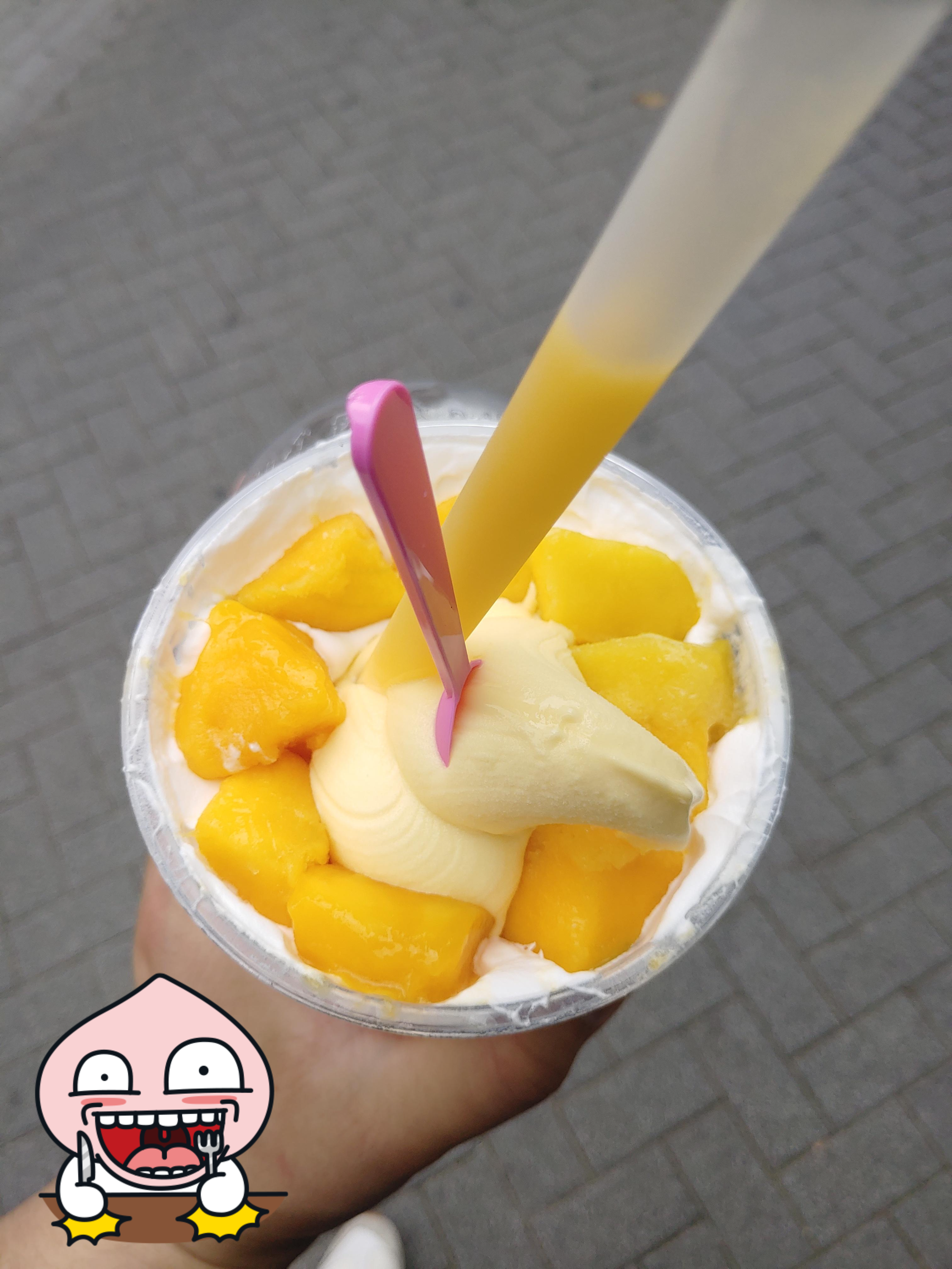 1리터 망고쥬스 고망고 존맛탱 후기