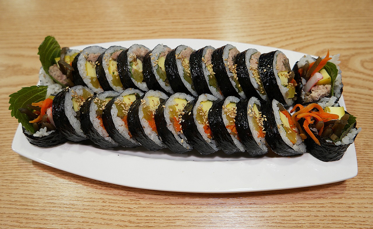 매운 어묵 김밥
