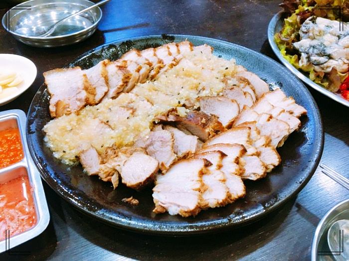 마늘보쌈