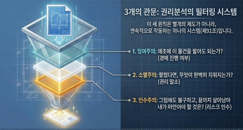 권리분석의 필터링 시스템