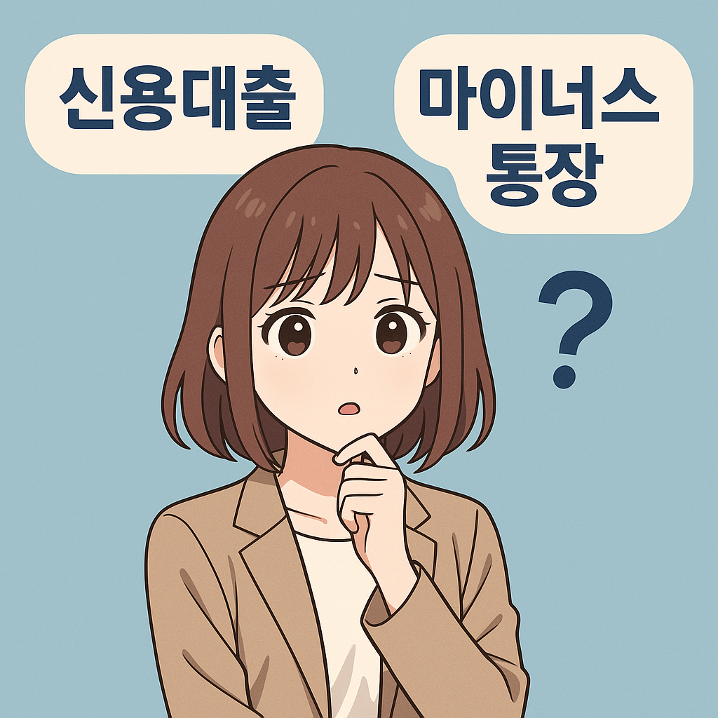 신용대출과 마이너스 통장, 무엇을 선택해야 할까?
