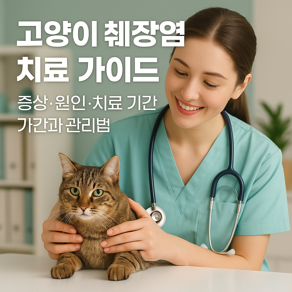 고양이 췌장염 치료 가이드|증상·원인·치료 기간과 관리법