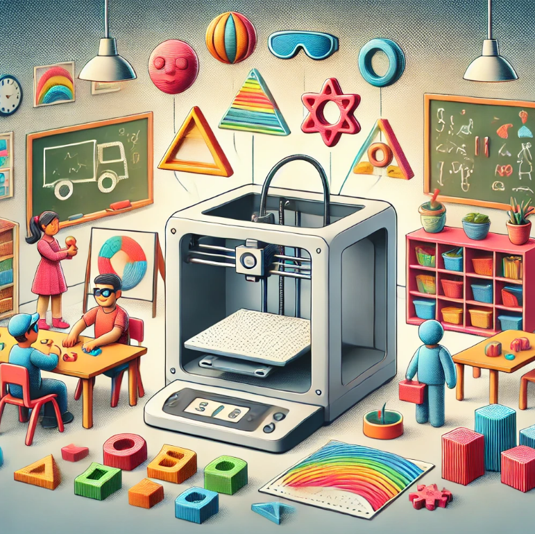 3D 프린팅 학습 보조 도구로 교육의 한계를 넘다