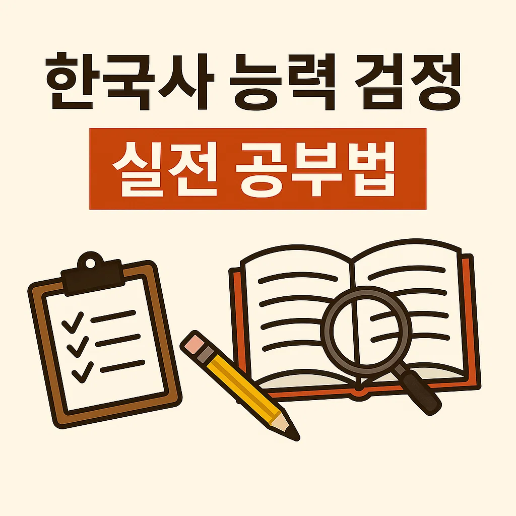한능검 공부법·기출 분석 실전편｜회독법·오답노트·무료 자료까지
