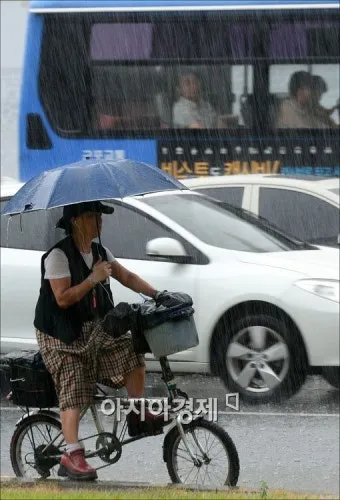 자전거 비오는 날 젖은 노면 제동 거리 타이어 그립 방수 팁_6