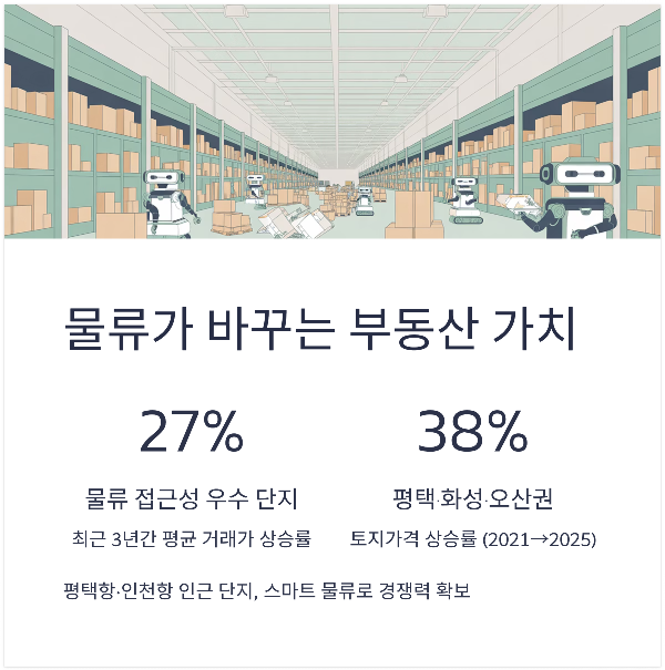 물류가 바꾸는 부동산 가치