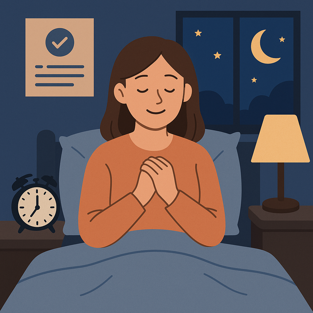 불면증 극복을 위한 수면 루틴