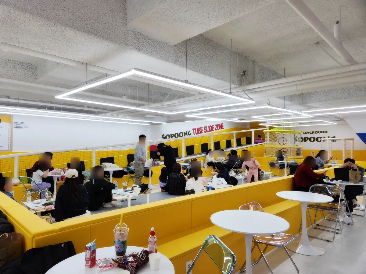 키즈카페-2층-지하공간