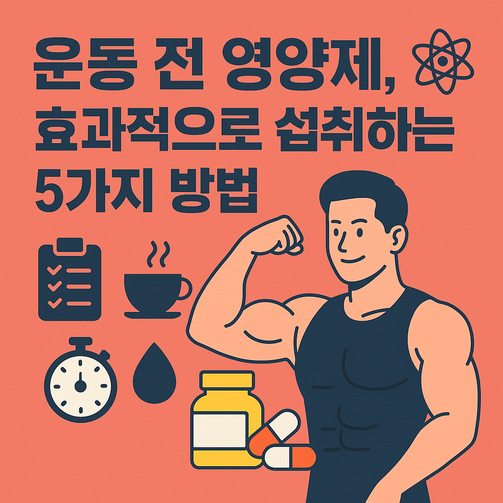 운동 전 카페인 크레아틴 BCAA 아르기닌 보충제 효과와 복용 타이밍