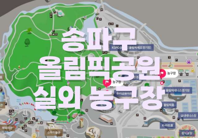송파구 올림픽공원 실외 농구장 이용하기