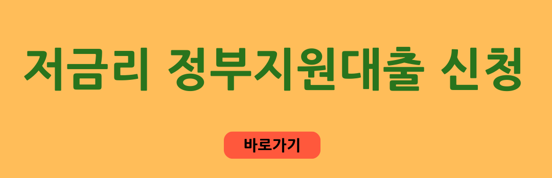 저금리 정부지원대출