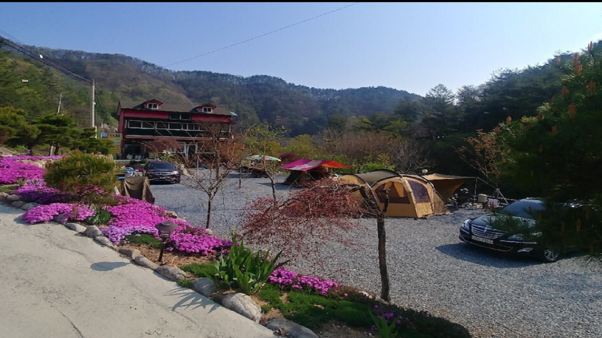 영월군 물마루 캠핑장 예약 바로가기