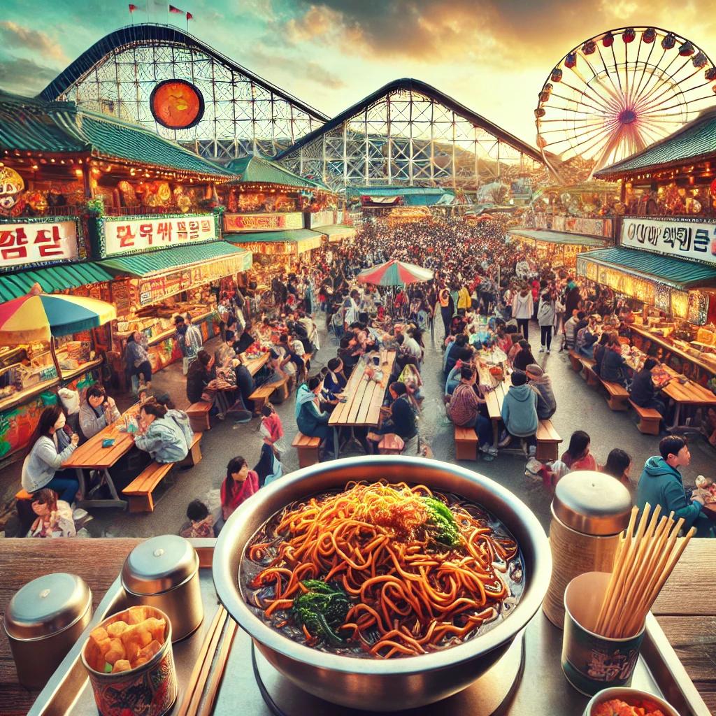 롯데월드 짜장면 가격