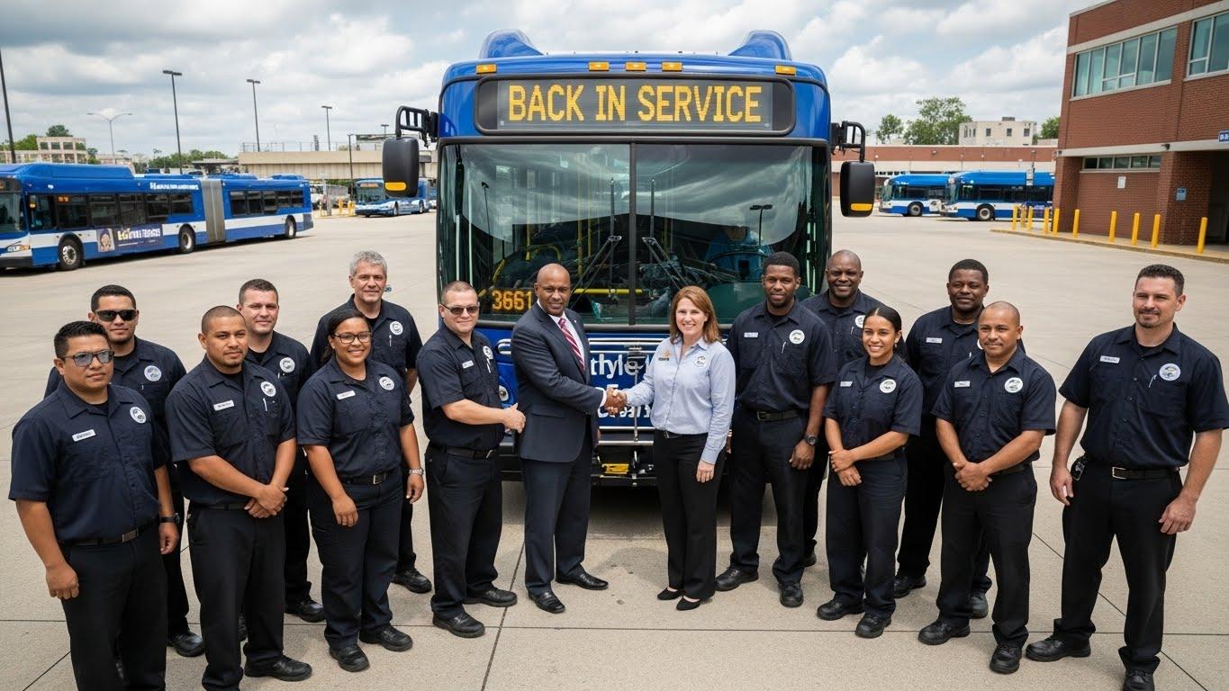 시내버스 파업 타결