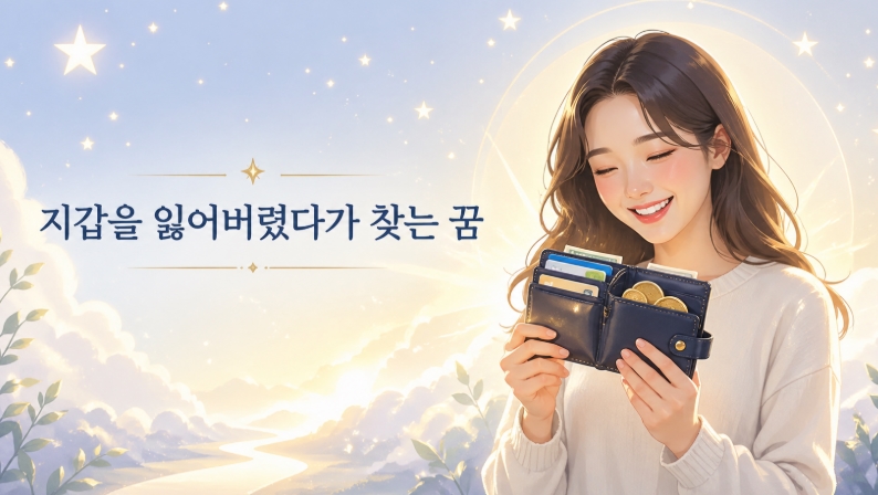 지갑을 잃어버리는 꿈 해몽 상황별 의미 총정리
