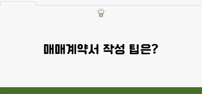 부동산 표준 매매계약서 다운로드 및 작성법 가이드