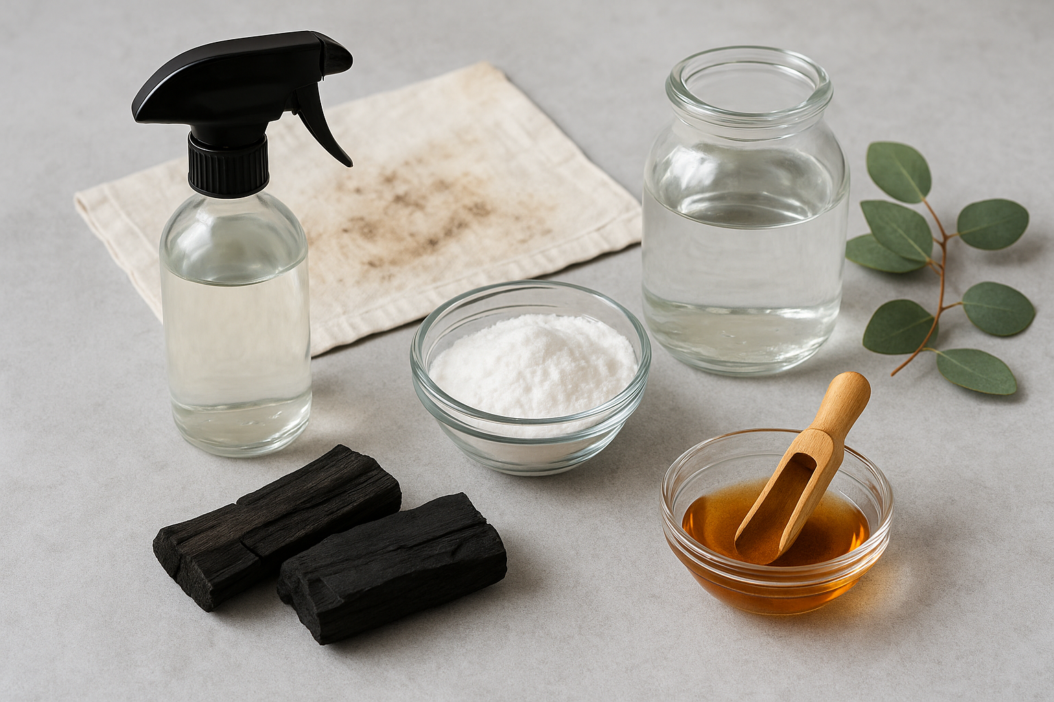 곰팡이 냄새, 천연 방법으로 제거하기