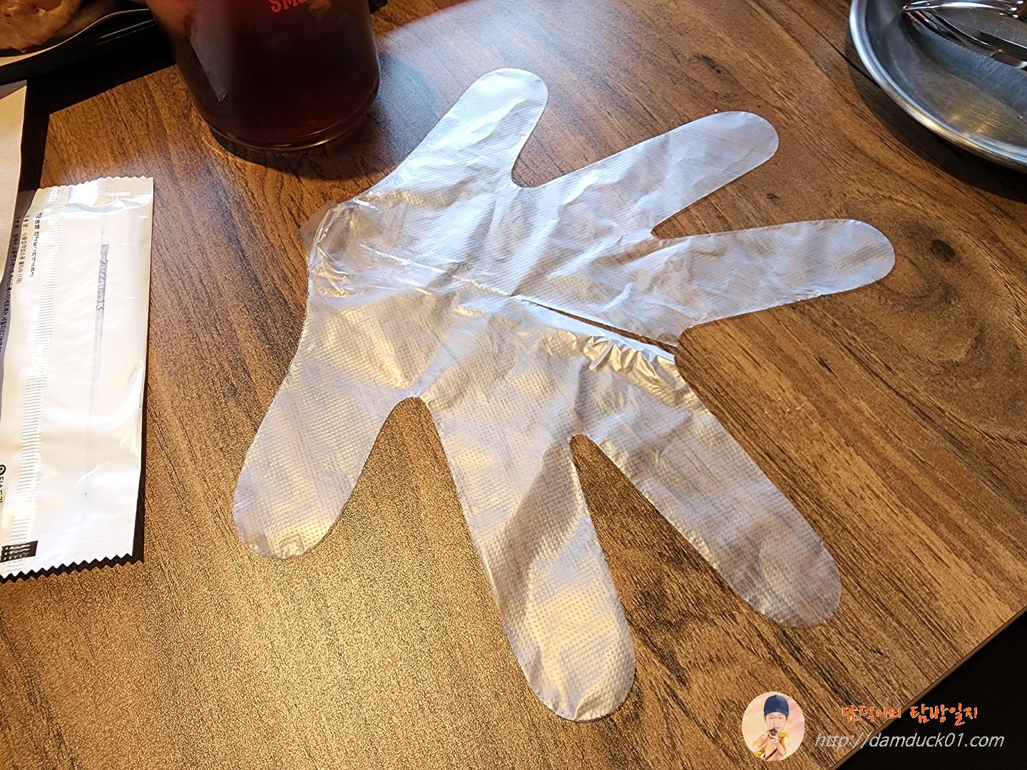 손가락 비닐 장갑