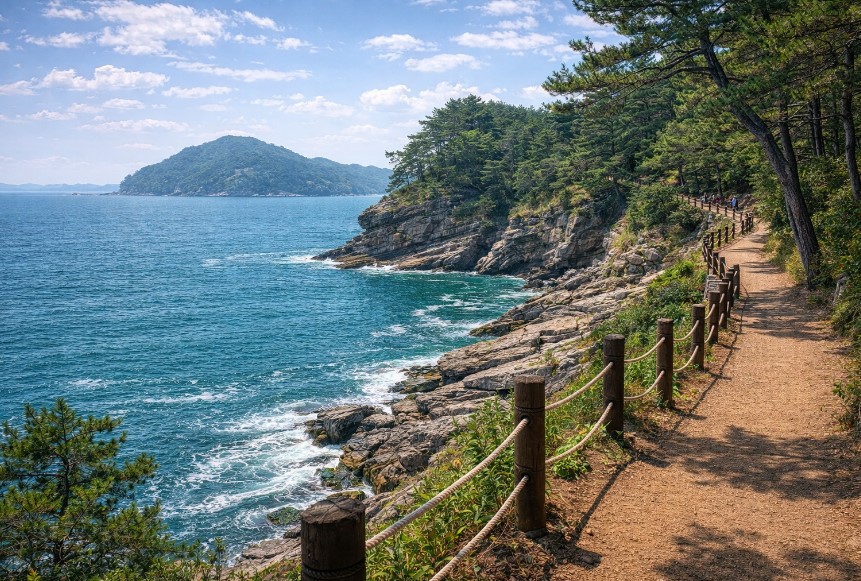 전북 부안 마실길 전경