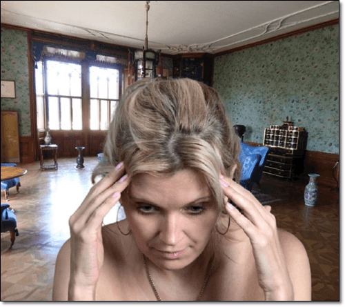 갱년기 장애 여성