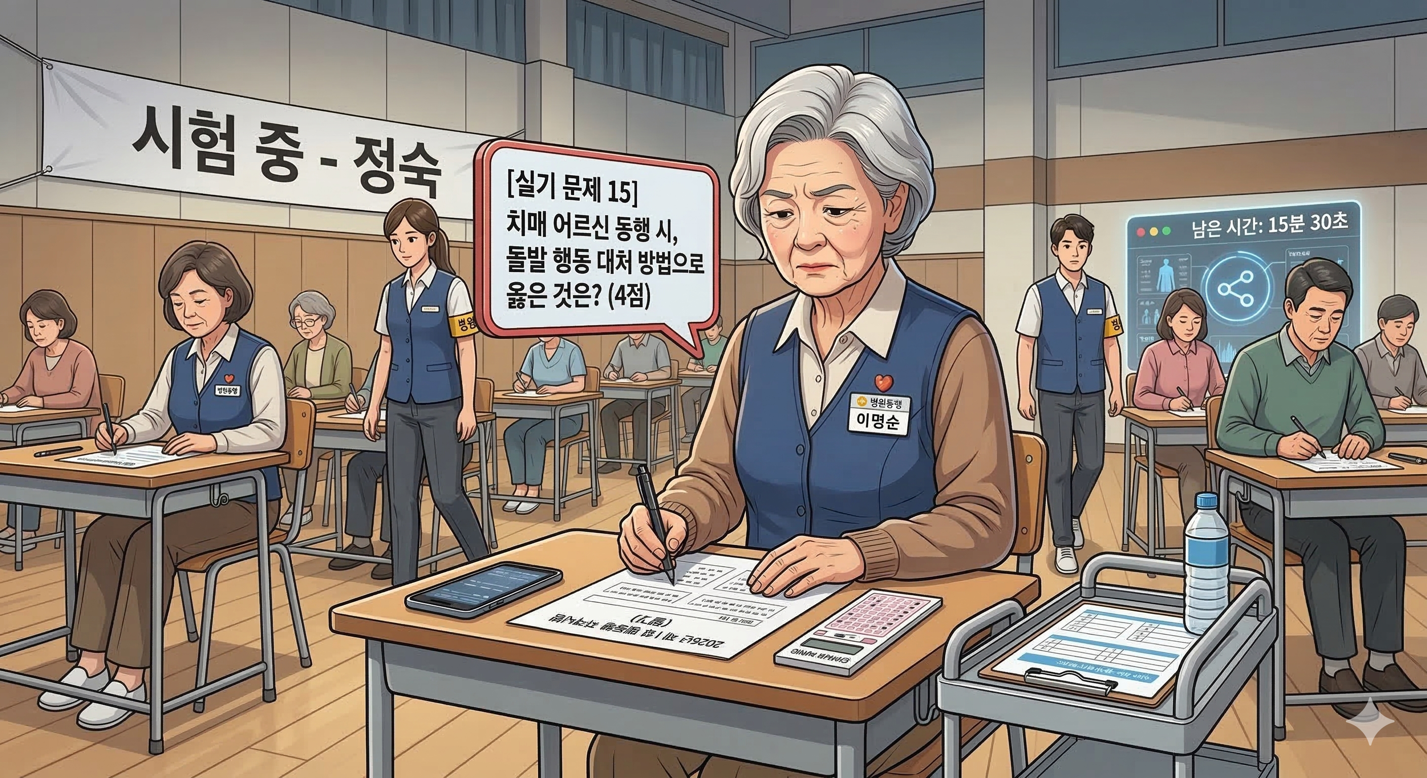 병원동행매니저 자격증 취득하기