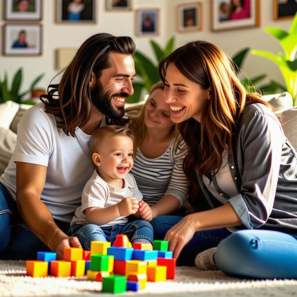 근로장려금으로 인해 행복해진 가정의 모습