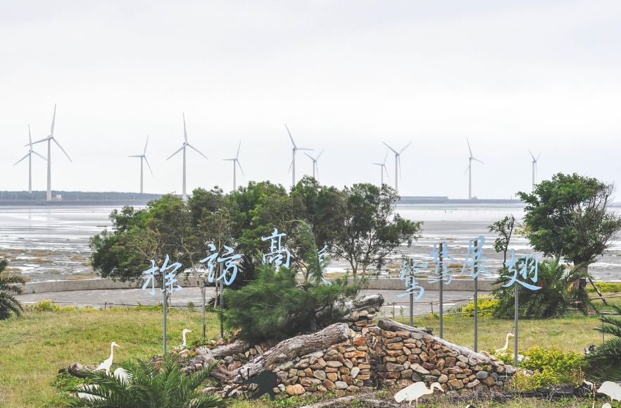 대만 타이중 가오메이 습지대