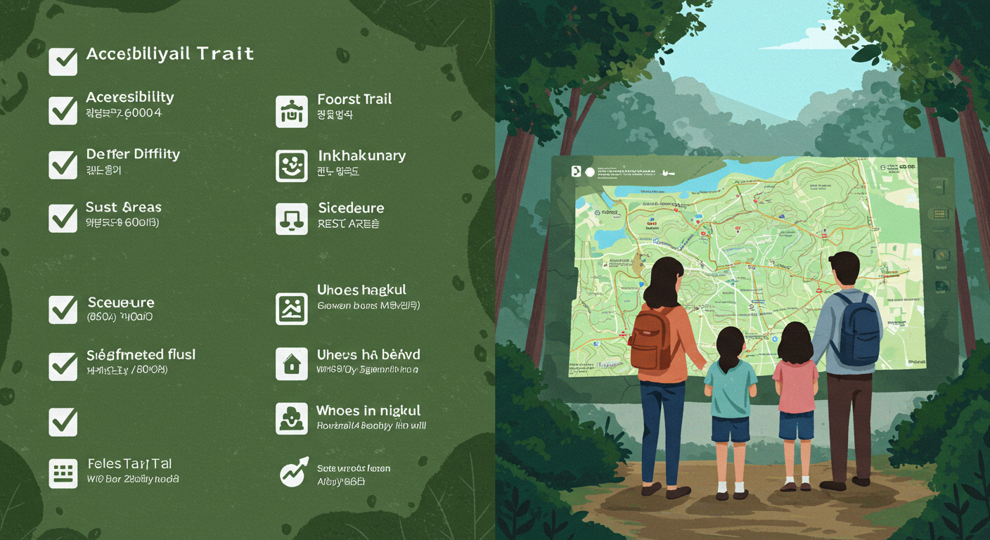 부산 숲길 산책 코스 선택 기준