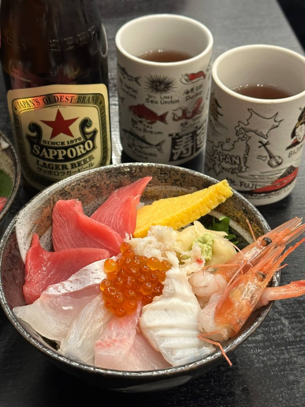 츠키지시장-카이센동-메뉴